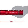 image:imageCoast XP11R 2600 Lumen USBC Rechargeable LED Flashlight with Slide Focusand Pure Beam Focusing Optic 4 Light Modes BlackRed